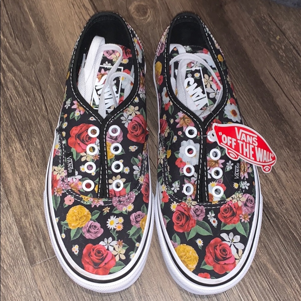 Brand New Floral Vans